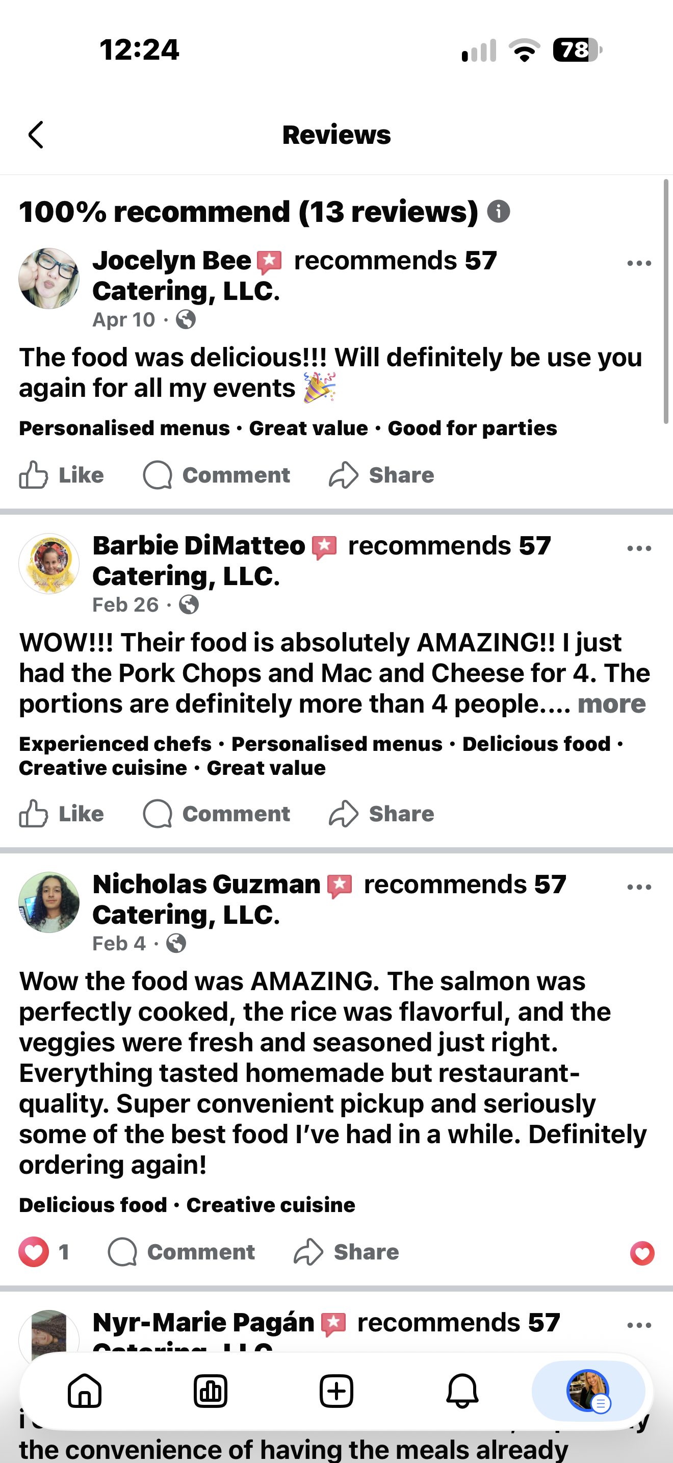 57 Catering
